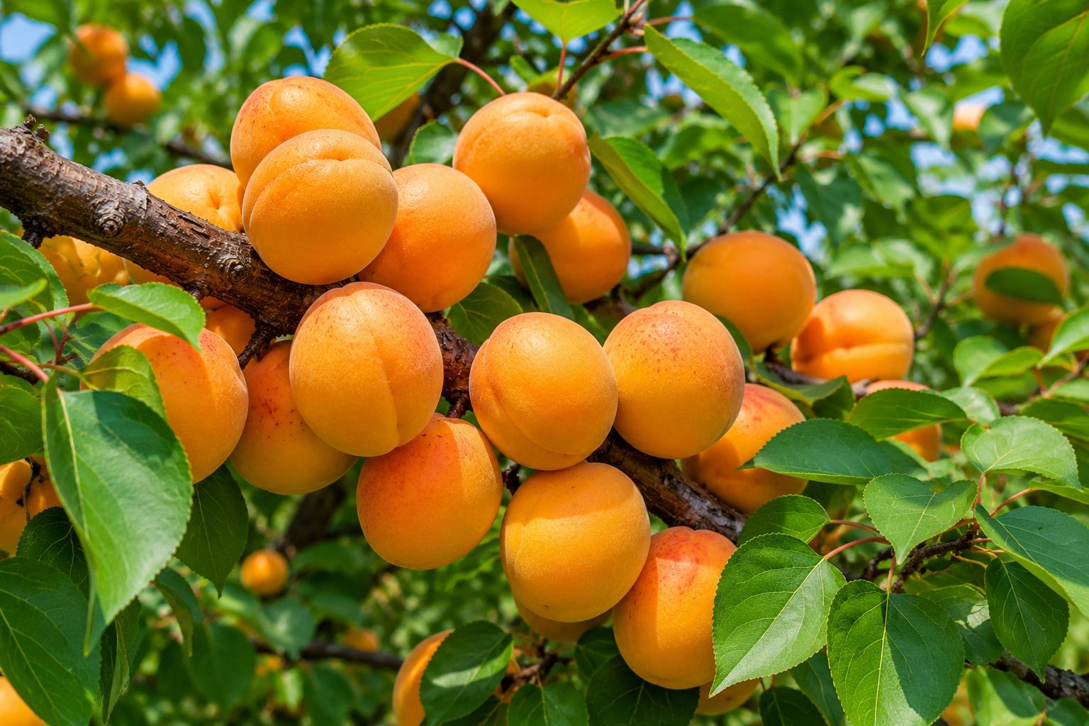 نهال زردآلو شکرپاره